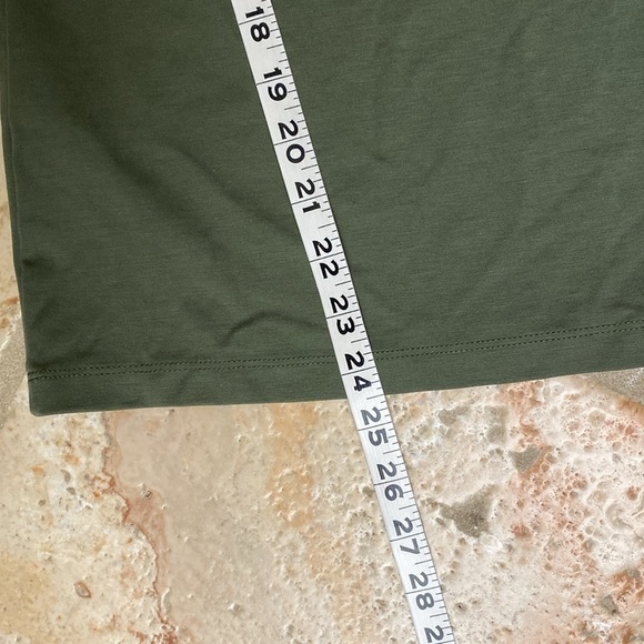 NWT Banana Republic Tank Top Womens One Shoulder Asymmetric olive Beach Size S - Picture 9 of 10